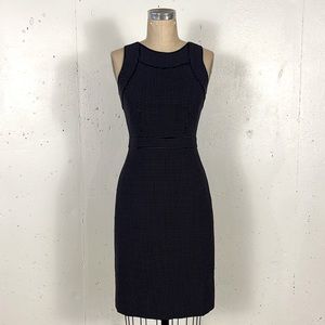 J. Crew Black and White Sleeveless Dress